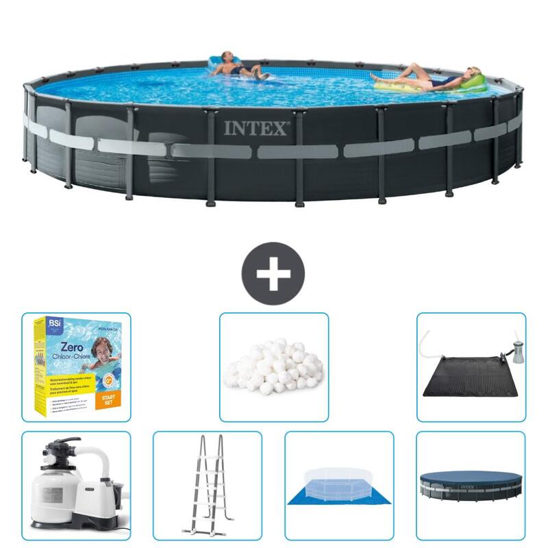 Piscine Intex Ronde Ultra XTR Frame 732x132 cm avec Accessoires - 2634050