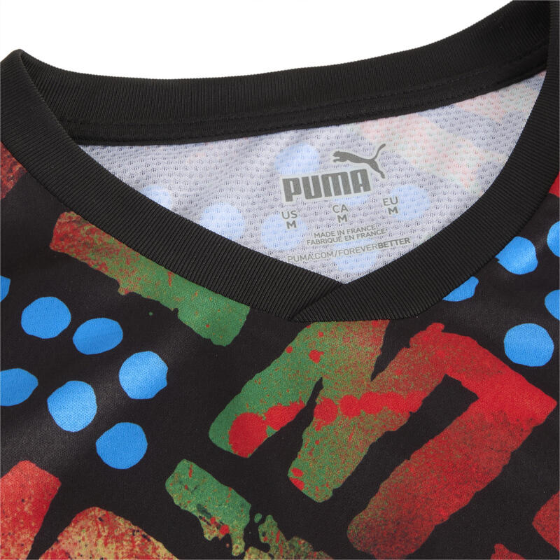 Maillot à motif all-over OM x Africa PUMA Black