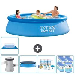 Piscine Gonflable Ronde Intex - 305x76 cm avec Accessoires - 2812215