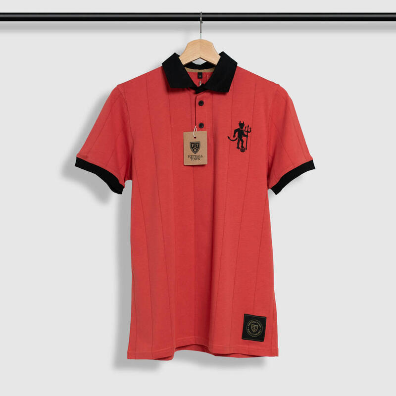 Bawełniana koszulka Football Town Polo The Devil