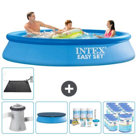 Piscine Gonflable Ronde Intex - 305x61 cm avec Accessoires - 2811818