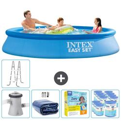 Piscine Gonflable Ronde Intex - 305x61 cm avec Accessoires - 2811827