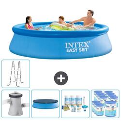 Piscine Gonflable Ronde Intex - 305x76 cm avec Accessoires - 2812220