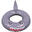 Swim Essentials Swim Ring Animal - Grey - Dreamscape - Ø 55 Cm