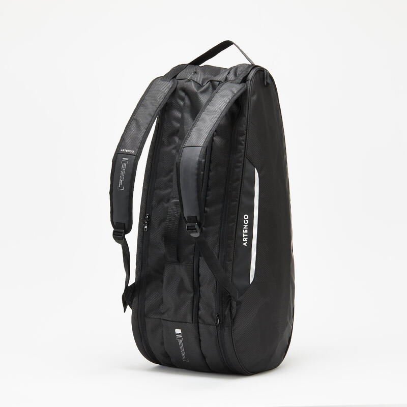 Refurbished - Tennistasche - XL TEAM 12 Schläger schwarz/grau - GUT