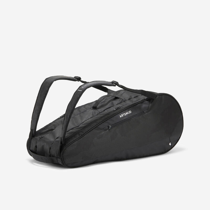 Refurbished - Tennistasche - XL TEAM 12 Schläger schwarz/grau - GUT