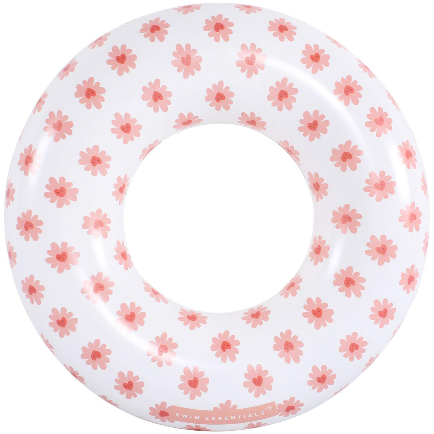 SWIM ESSENTIALS Schwimmring 90cm  Flower Hearts