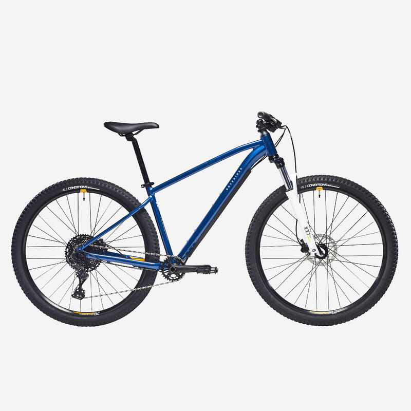 Second Hand - Bici Mtb Rockrider EXPLORE 520 azzurro-arancione 29″ - MOLTO BUONO