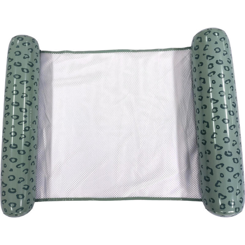 Natation  Hamac d'eau 116cm  vert Leopard