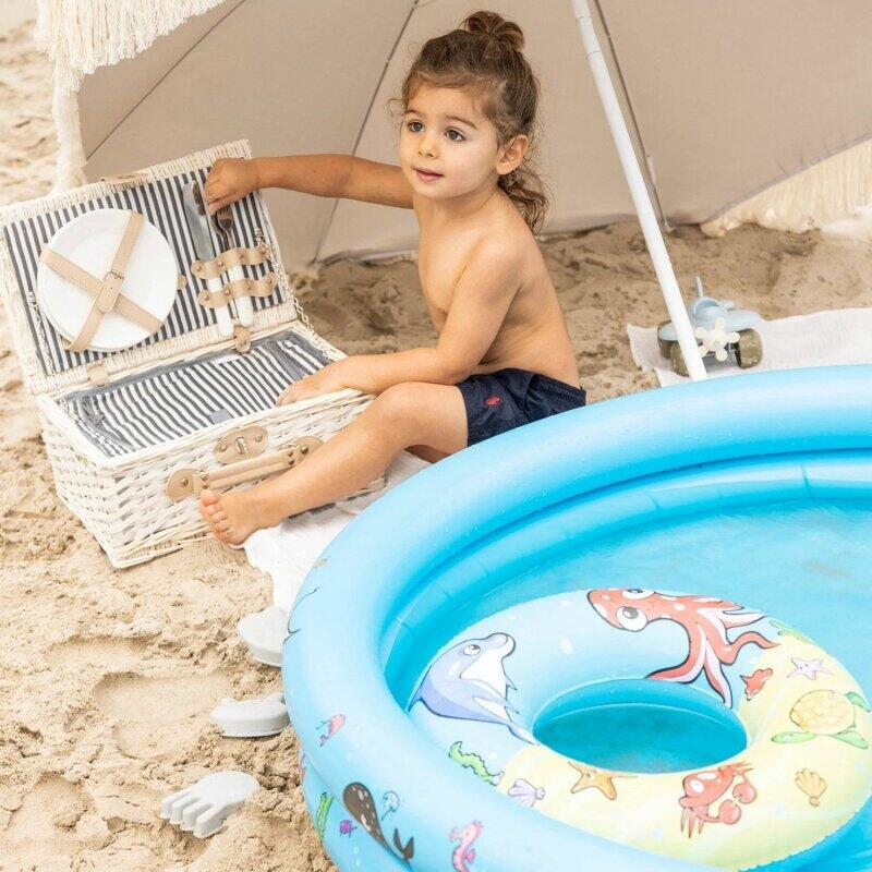 Schwimmen  Baby Pool 120cm  Playpool Set