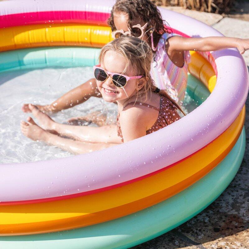 Swim Essentials Swimming Pool 150 cm Rainbow 2/7