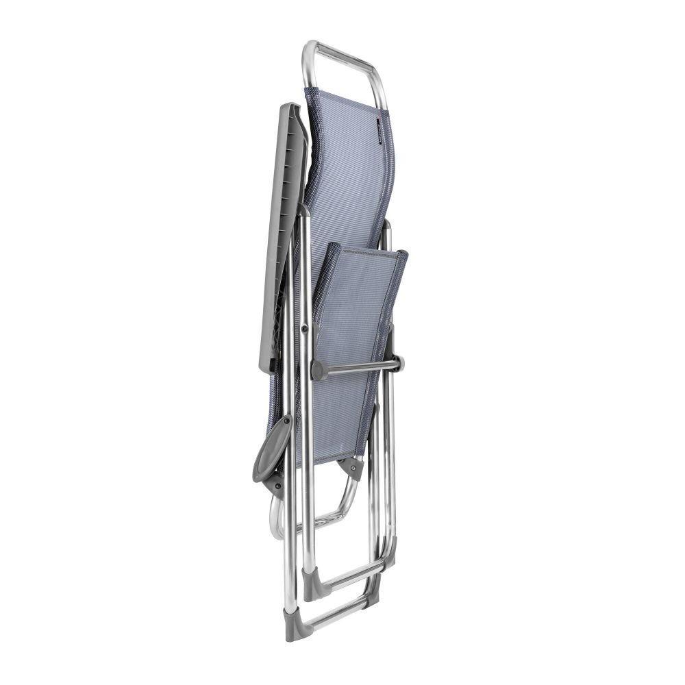 Lot de 2 Fauteuils pliants multi-positions - ALU CHAM - Bleu - Lafuma Mobilier 2/4