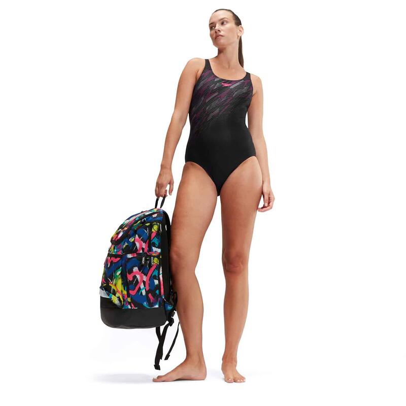 Badeanzug, Damen Speedo Eco+ H-Boom Placem Muscleb