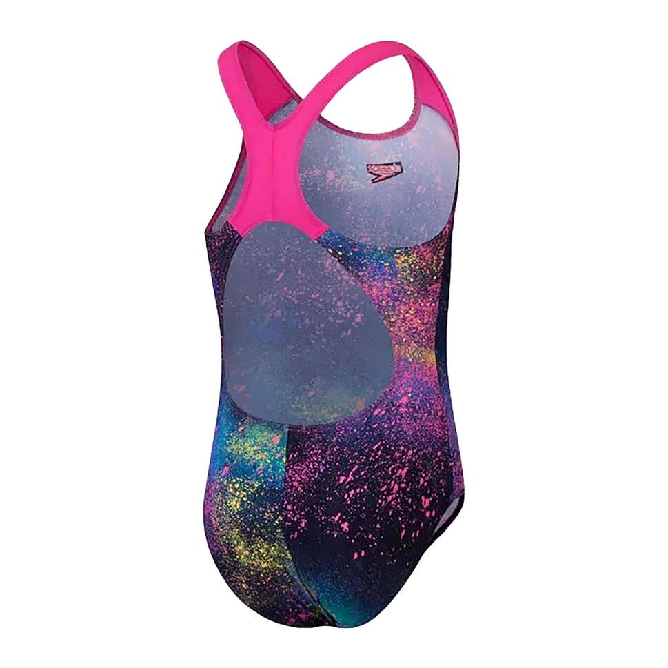 Dzieci Strój Pływacki Speedo Digital Allover Splashback Kolorowy