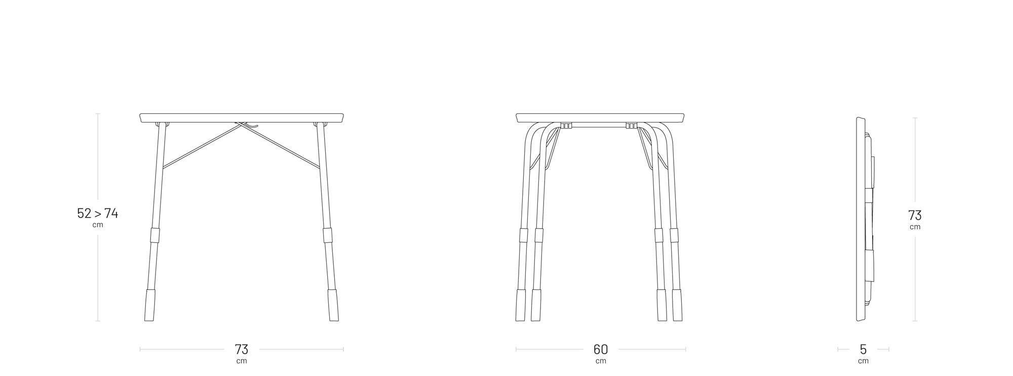 Table de camping pliante - LOUISIANE - Gris - Lafuma Mobilier 7/7
