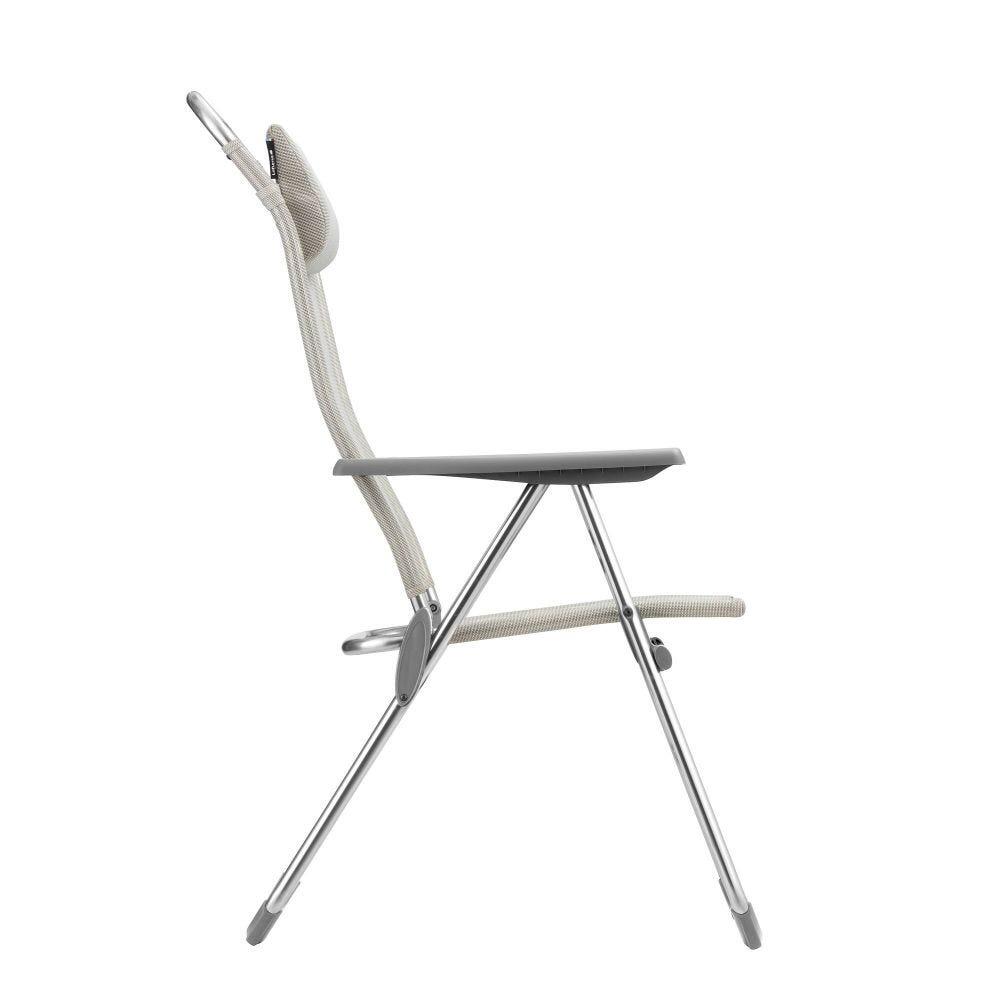 Lot de 2 Fauteuils pliants multi-positions XL - ALU CHAM XL - Beige 3/4