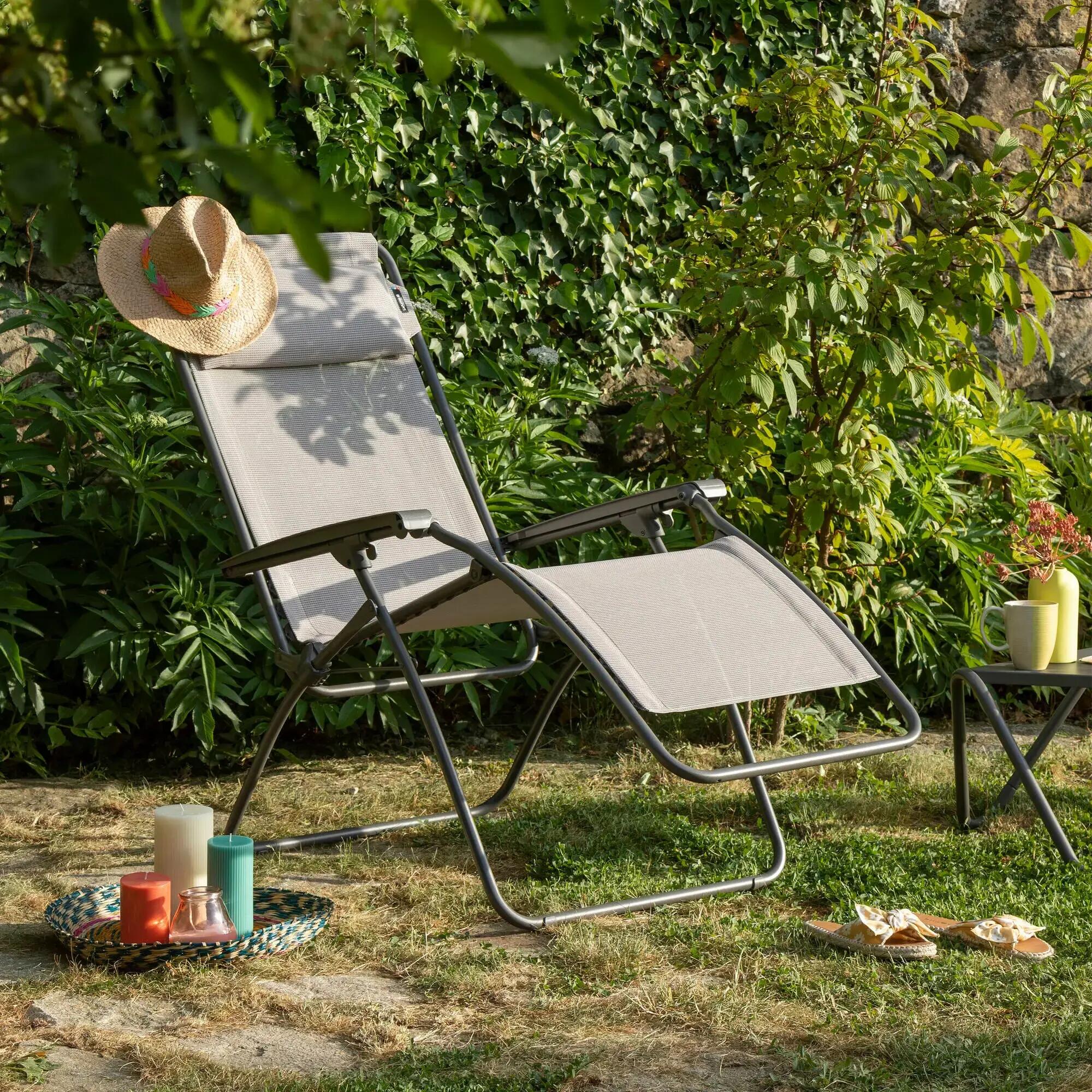 Fauteuil Relax Zéro Gravité - RCLIP - Rose - Lafuma Mobilier 4/7
