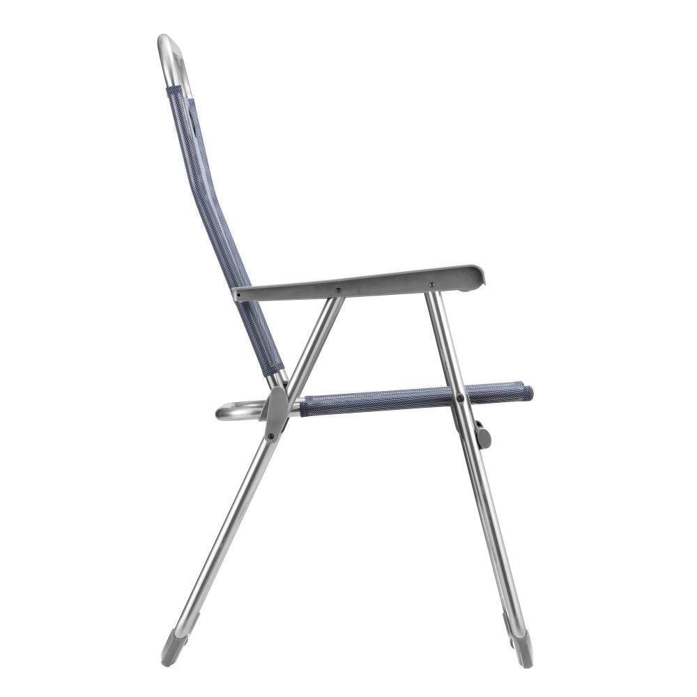 Lot de 2 Fauteuils pliants ultra-légers - ALU VICTORIA - Bleu - Lafuma Mobilier 3/4