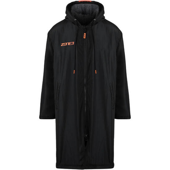 Zone3 Gerecyclede parka-jas - zwart/oranje