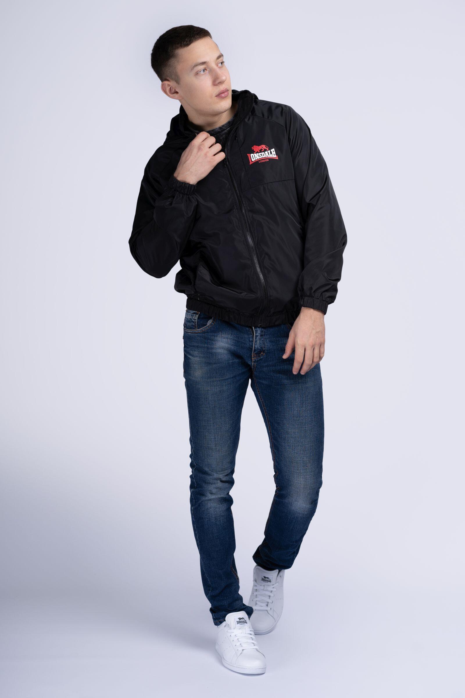 LONSDALE Herren Windjacke mit Kapuze normale Passform GLENGOLLY 3/7