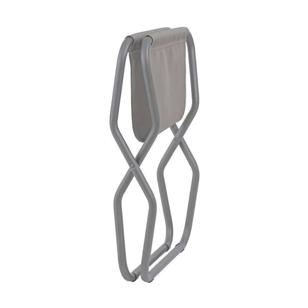 Repose-jambes/tabouret pliant - NEXT - Gris - Lafuma Mobilier 2/6