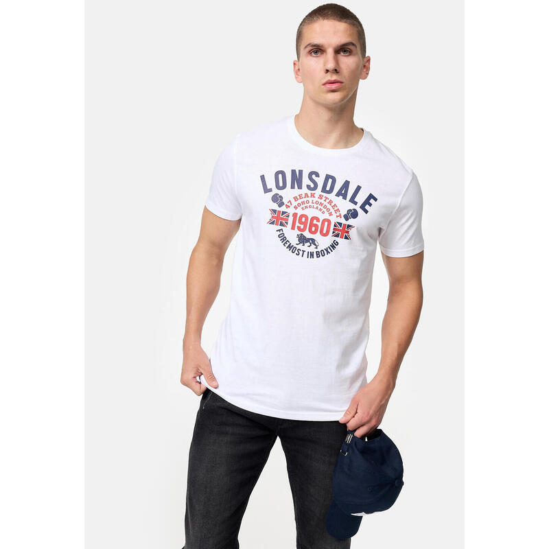 LONSDALE Herren T-Shirt und Langarmshirt normale Passform Doppelpack FINTONA
