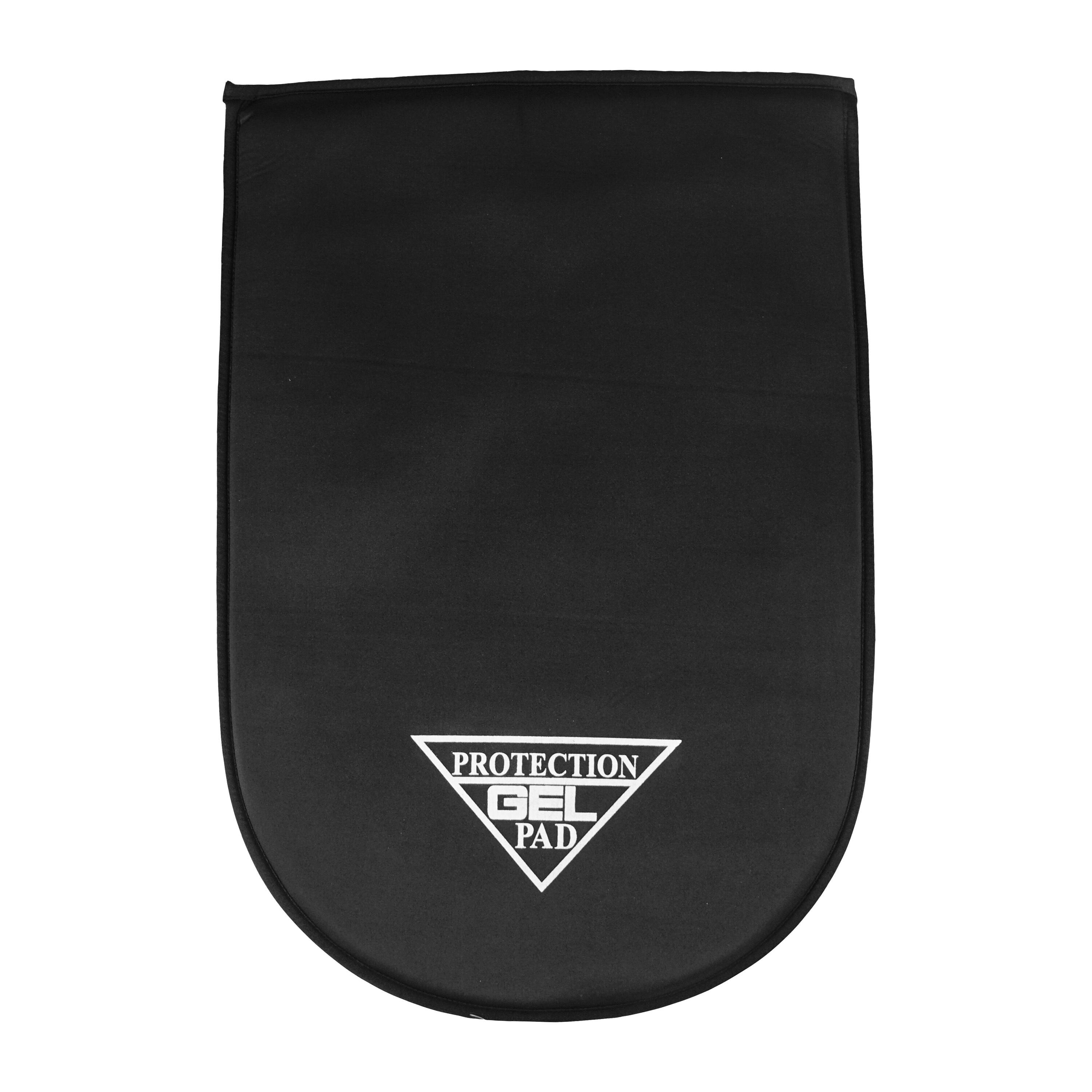 HORKA Amortecedor de choque em gel de neoprene para cavalos, redondo à direita Horka