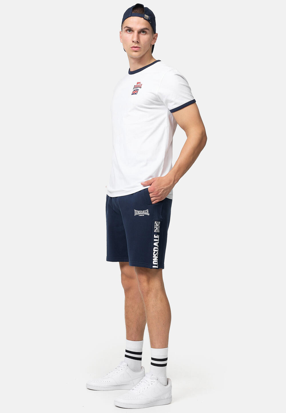 LONSDALE Herren Shorts normale Passform BRAY 4/4