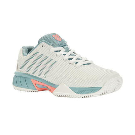 Zapatillas de tenis y pádel niños K-Swiss Hypercourt Express 2 HB turquesa