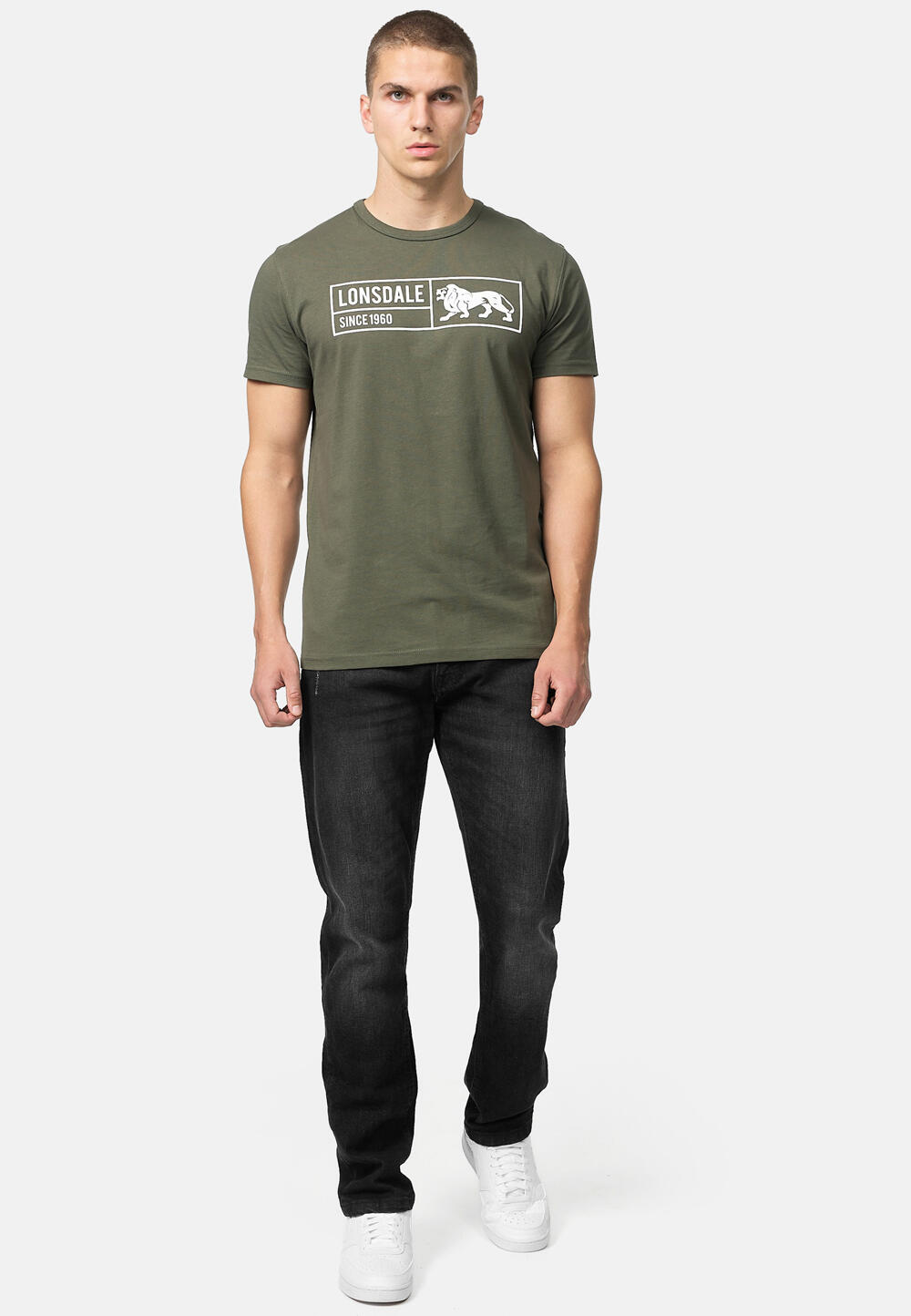 T-shirt coupe classique Lonsdale Cadamstown 2/4