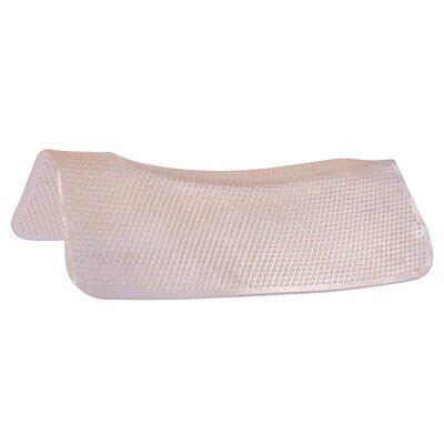 Br - Amortisseur Pour Cheval Avec Soft Gel Br Equitation Square - Amortisseur De Selle D'Équitation - Blanc|incolore - No Size - Decathlon