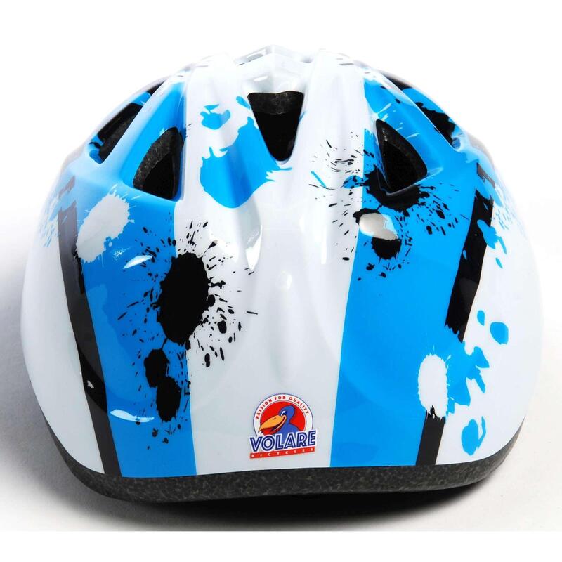 Casque de vélo XS 47-51cm - bleu/blanc