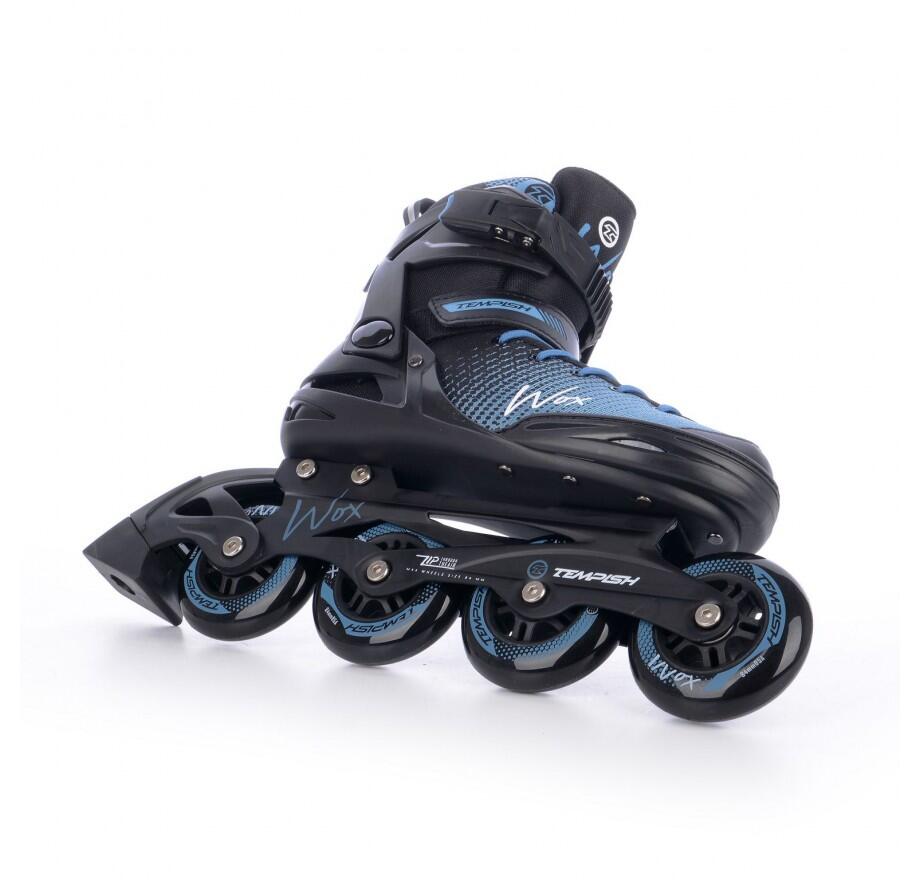 Wox 84 - Patins em linha - Adultos - Preto - Azul 6/7