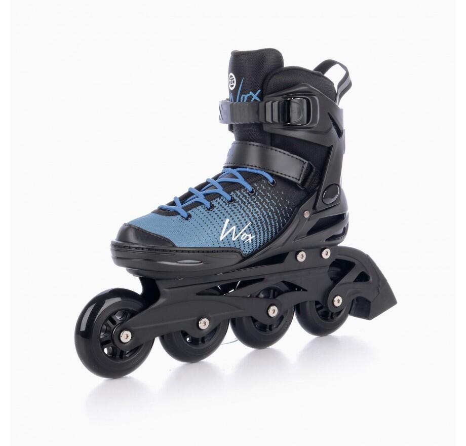 Wox 84 - Patins em linha - Adultos - Preto - Azul 5/7