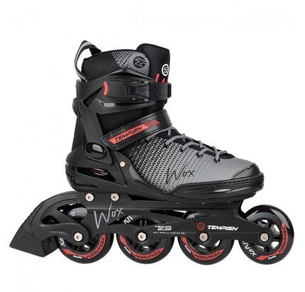 Wox 84 Uni - Patines en línea - Unisex - Negro - Rojo