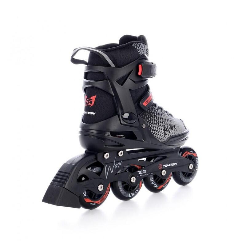 Fitnessschaatsen Zwart/Rood Volwassenen Tempish Wox 84 Uni