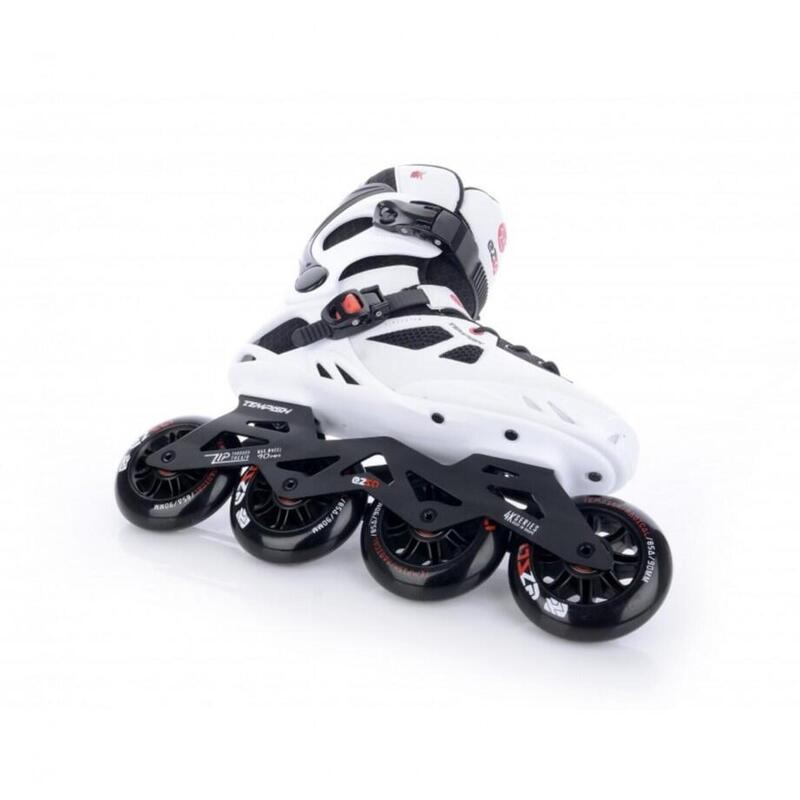 Tempish inline-Skates Ezza 90 softboot 85A weiß/schwarz