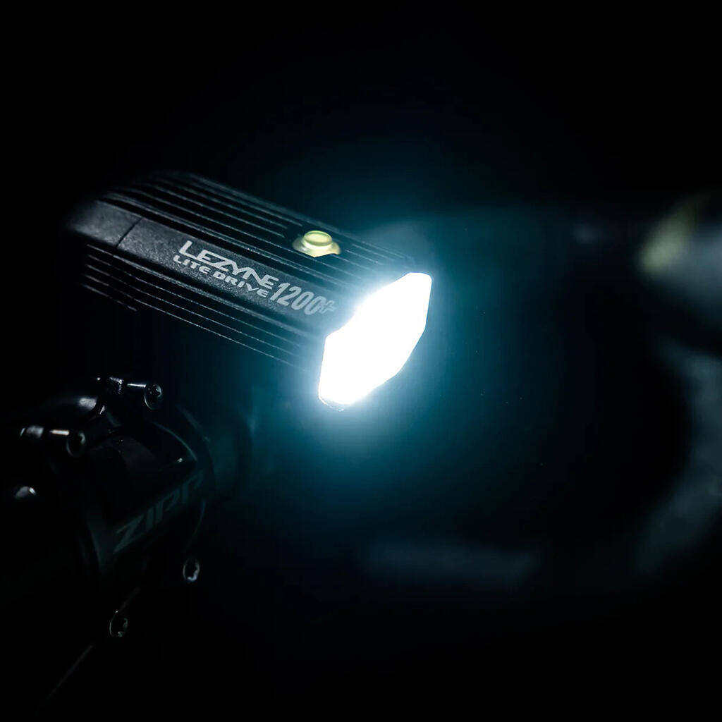 Lezyne Lite Drive 1200+ Bicycle Front Light (1200 Lumens) -  5