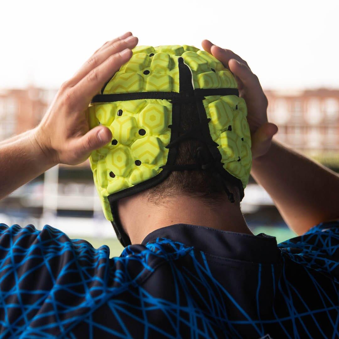 Rhino Pro Headguard Fluo Yellow L 3/3