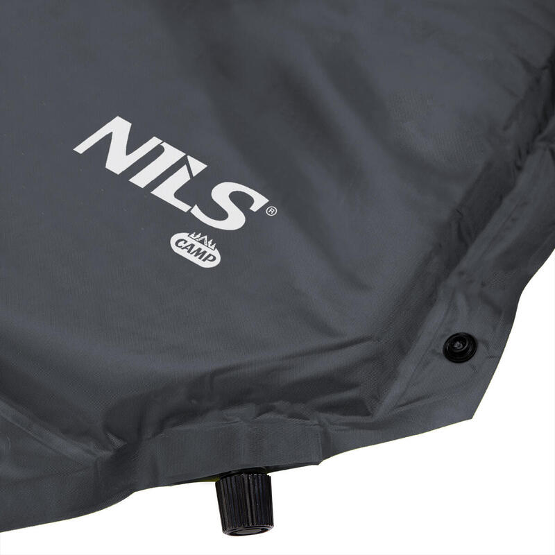 Covoraș autogonflabil camping cu pernă ușor compact 188 cm Nils Camp NC4018