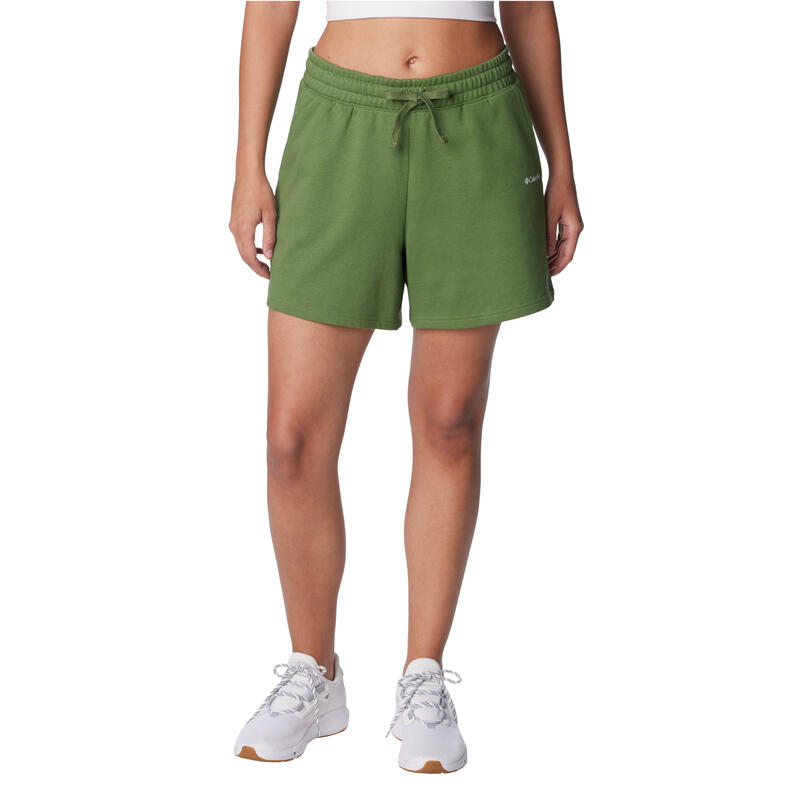 Női rövidnadrág, Columbia Trek French Terry Wmns Shorts, zöld