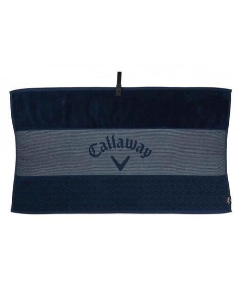 Callaway TW CG Tour Towel 2023 pour adulte, unisexe, bleu marine