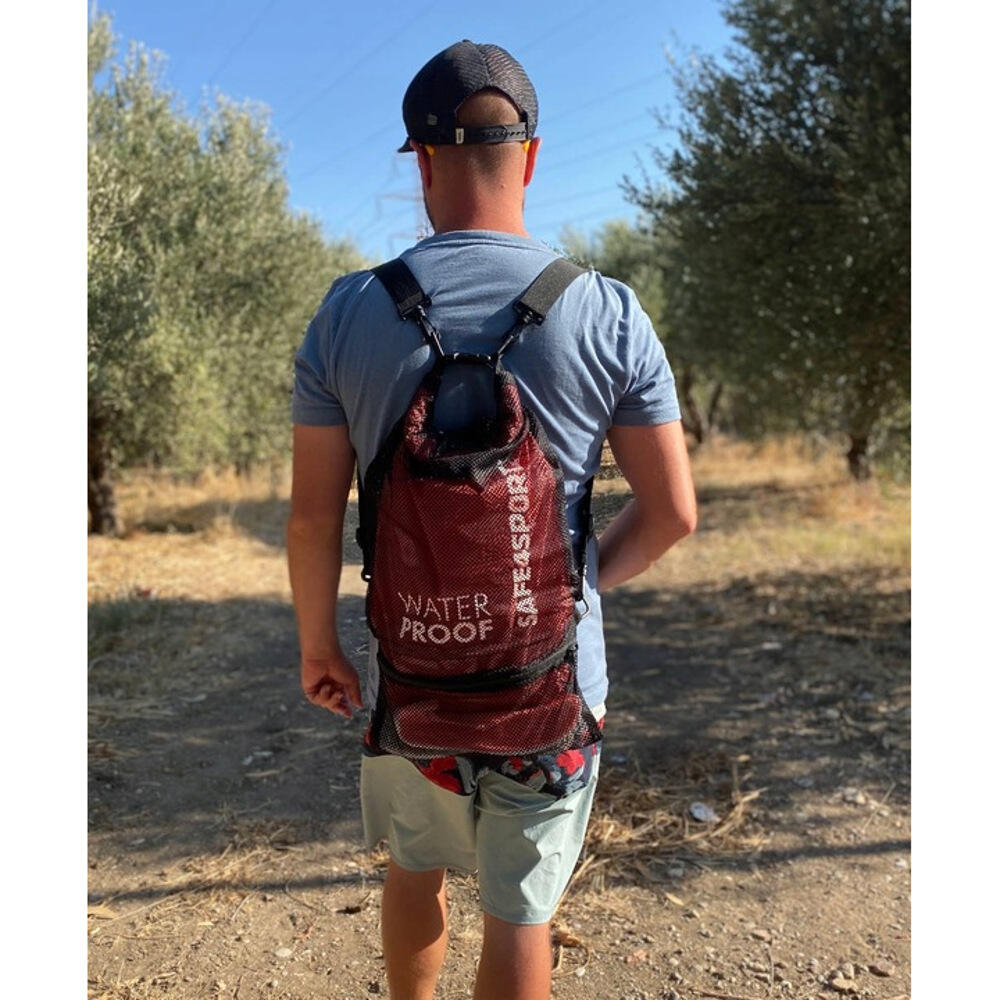 Borsa Sportiva E Da Spiaggia Impermeabile Grande Capacità - Zaino Con Scomparto Bagnato/Asciutto E Tasca Scarpe - 2