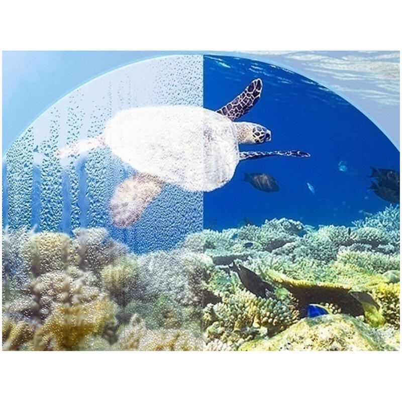 Mască de scufundare pentru snorkeling pe față L/XL