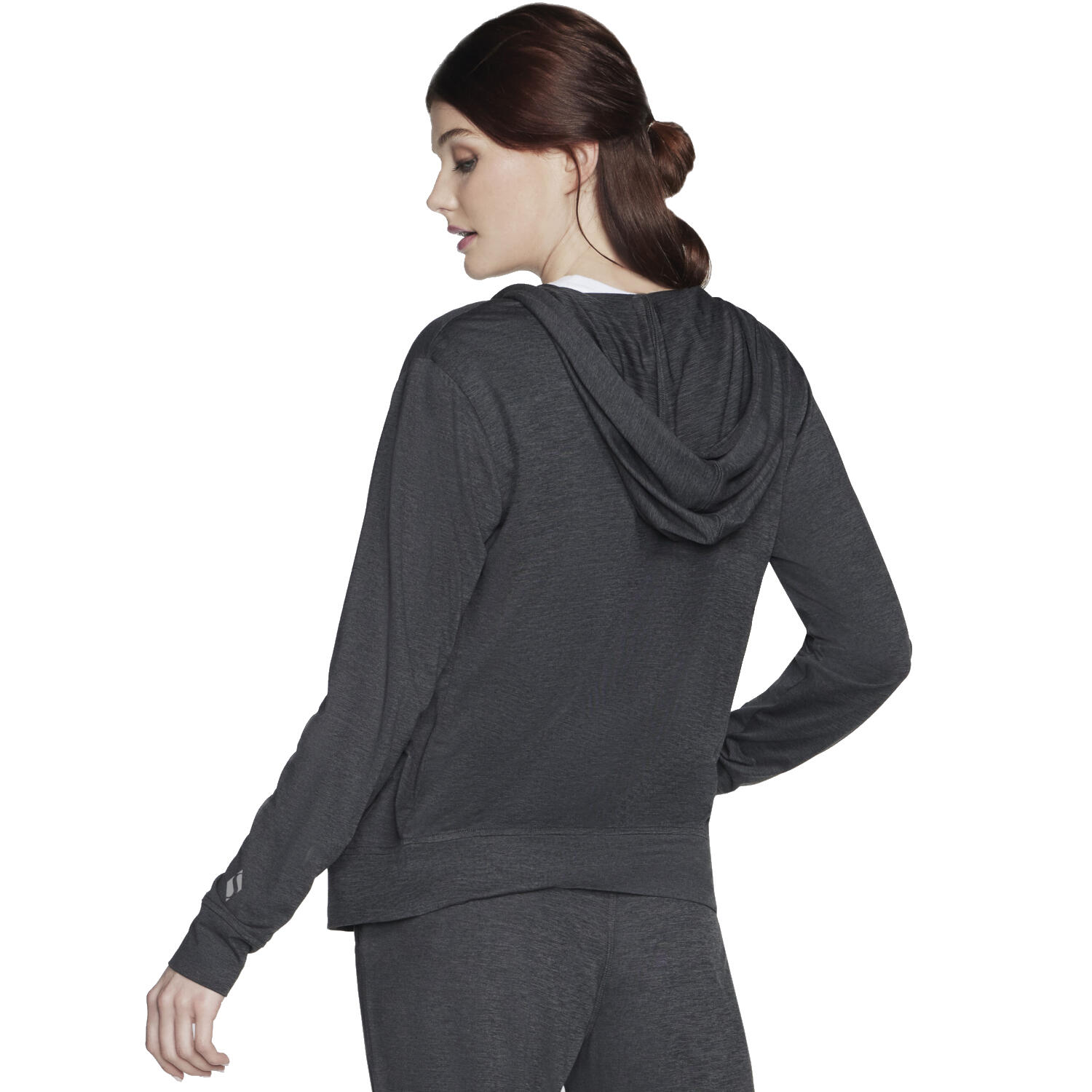 Sweatshirt pour femmes Skechers Godri Swift Full Zip Hoodie 2/3