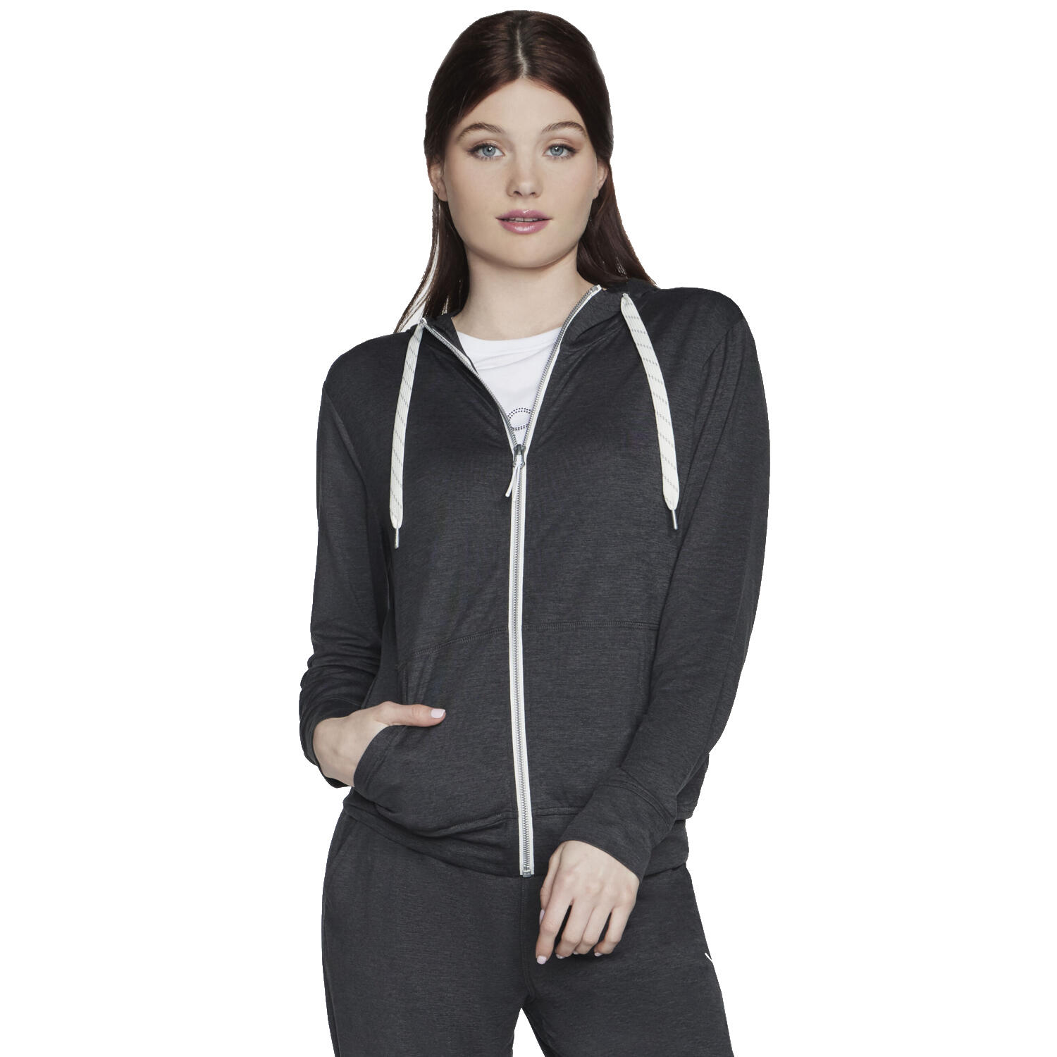 Sweatshirt pour femmes Skechers Godri Swift Full Zip Hoodie 1/3