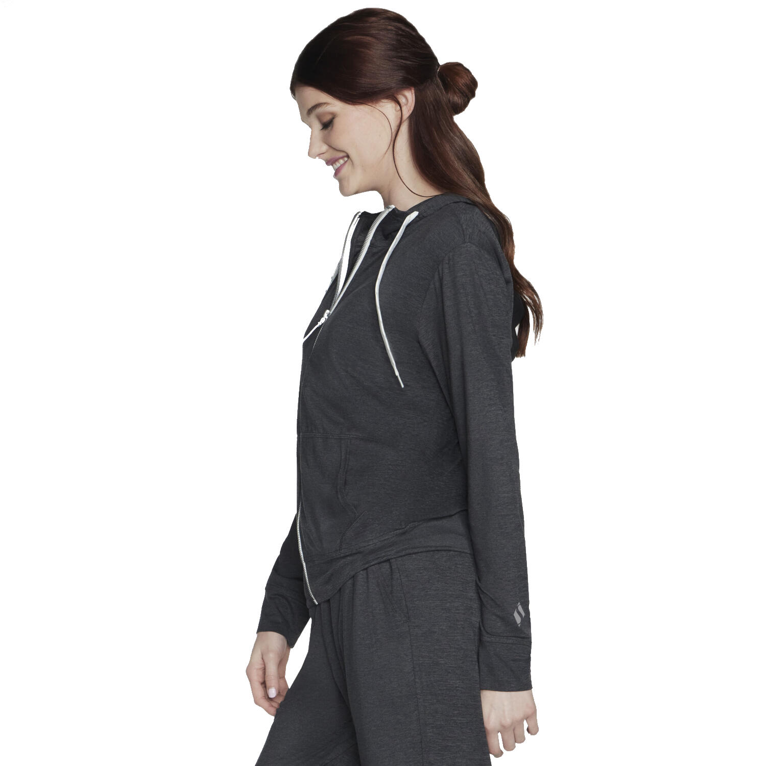Sweatshirt pour femmes Skechers Godri Swift Full Zip Hoodie 3/3