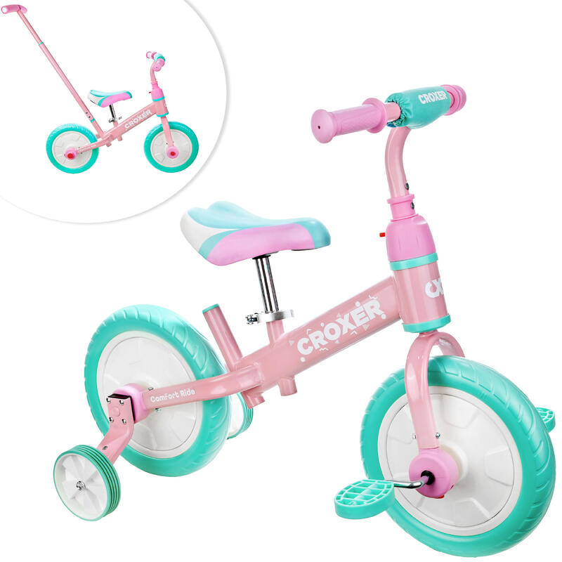 Bicicletta da fondo 2in1 Duo Rosa/Menta