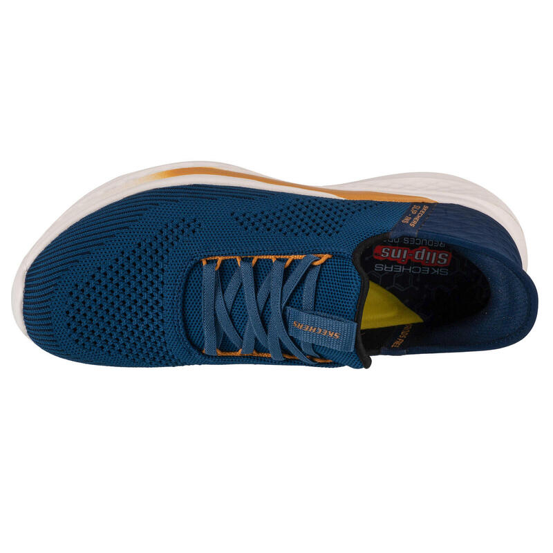 Pantofi universali 210810blu pentru întregul an albaștri bărbătești