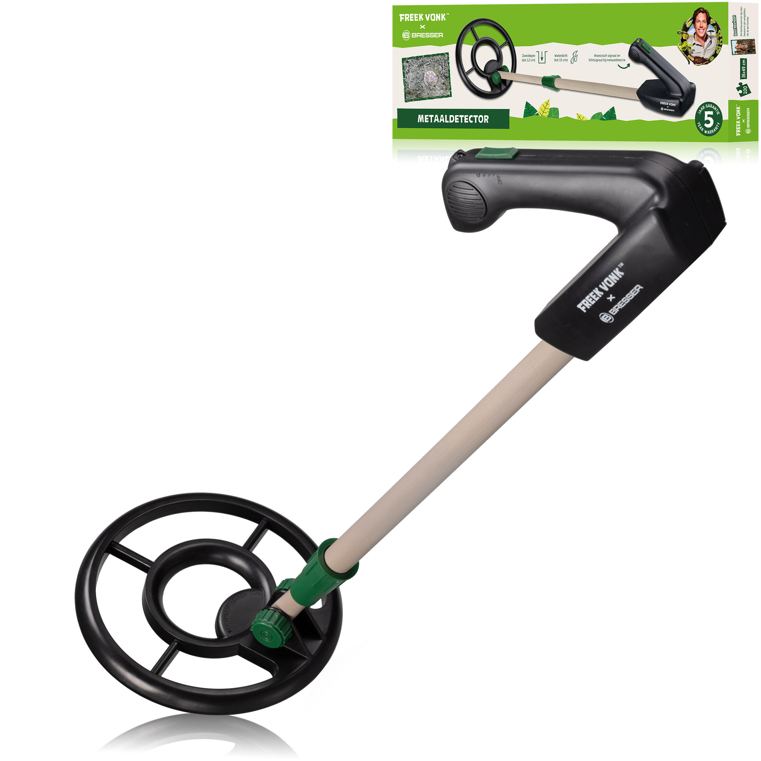 BRESSER FREEK VONK x BRESSER Detector de Metales
